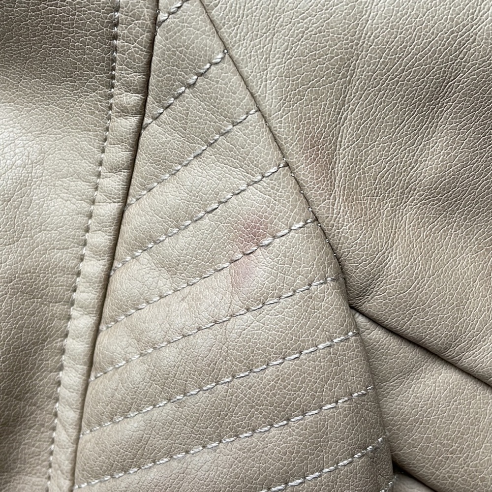 Alfani Petite Faux Tan Leather Jacket - Picture 8 of 8